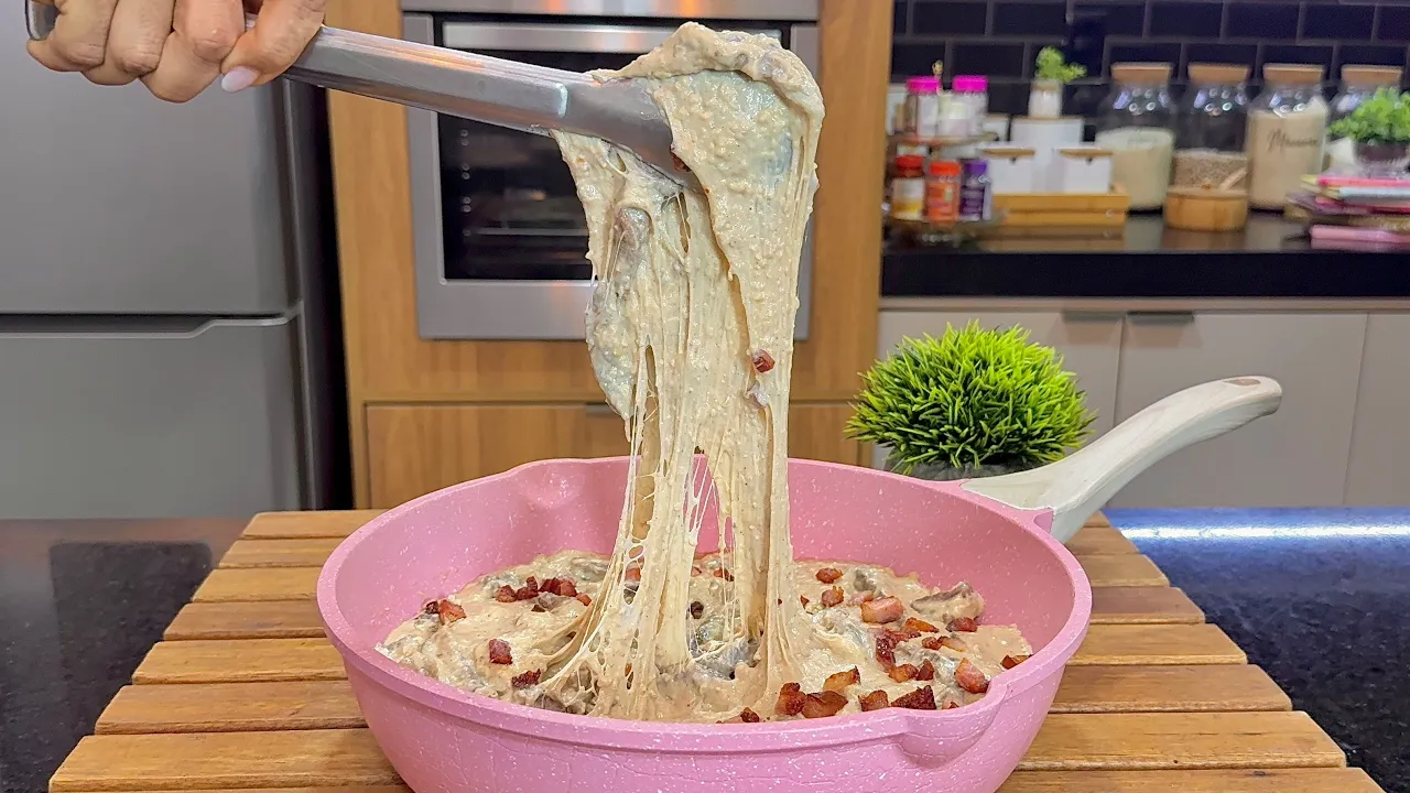 Carne com Creme de Cebola