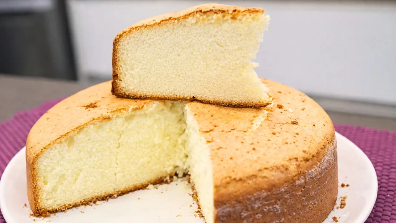 Bolo Algodão Sem Farinha de Trigo