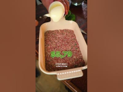 Kibe Relleno en Charola