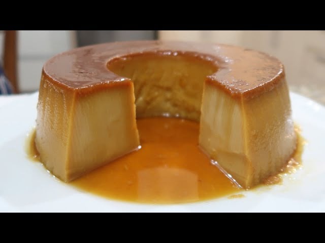 Pudim de BOLACHA MARIA - O famoso pudim ENGANA VISITA econômico