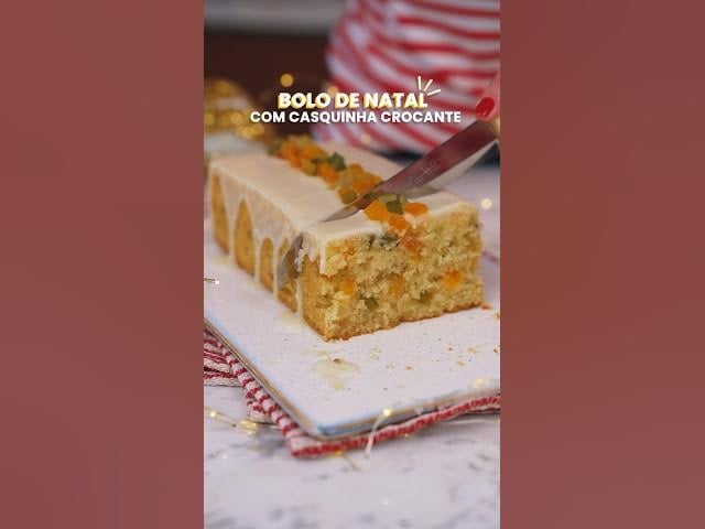 Pastel Navideño con Costra Crujiente