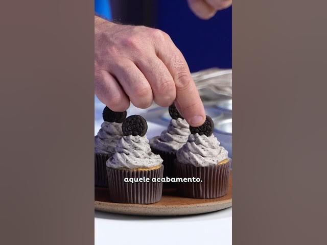 Cupcake Macio e Gostoso de Oreo
