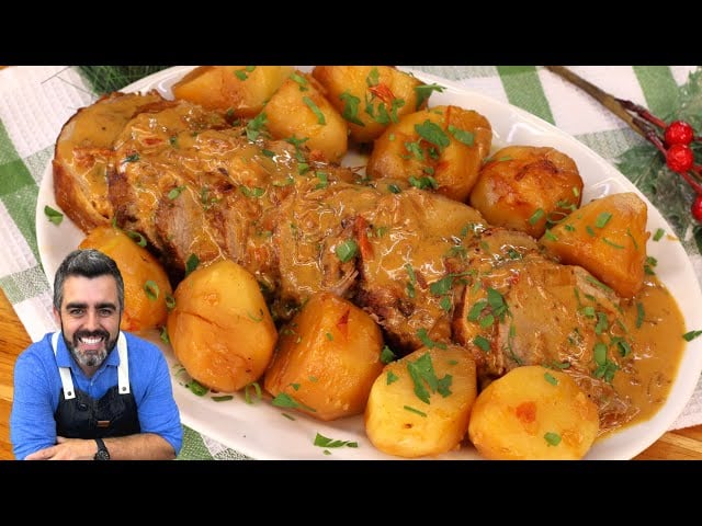 Arrachera en Salsa con Papas en Olla Express