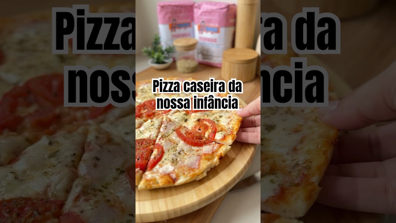 Pizza da Infância Feita na Forma Fulgor