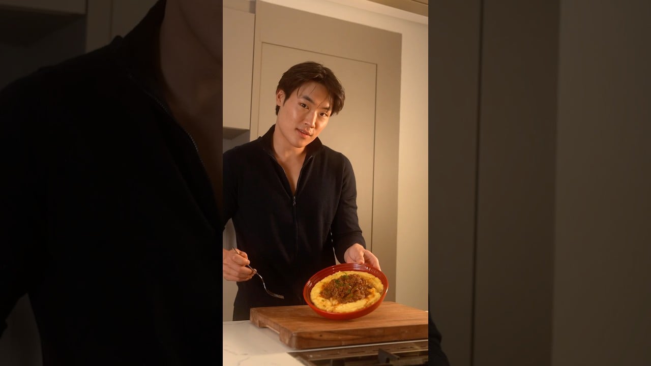 Polenta Cremosa con Carne Guisada