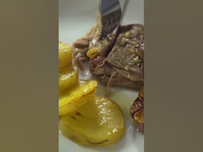 Paleta de Cordero Asada