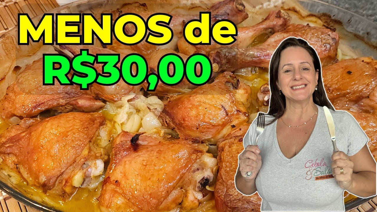 FRANGO ASSADO À MODA DA VOVÓ