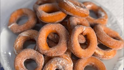 Rosquinha de vinagre sem fermento
