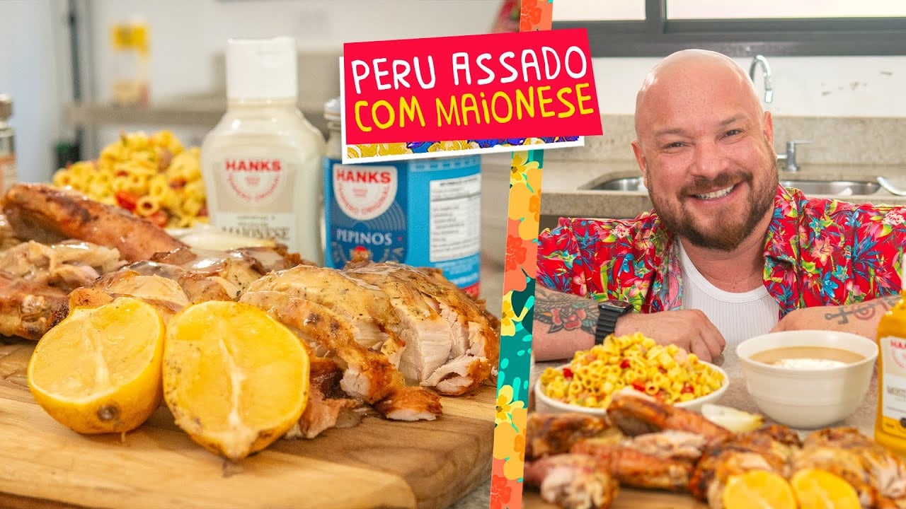 PERU ASSADO HIDRATADO COM MAIONESE