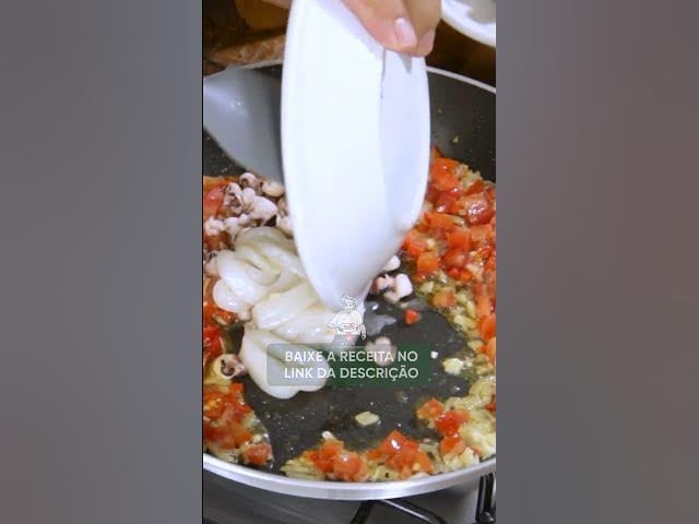 Espaguete com Frutos do Mar