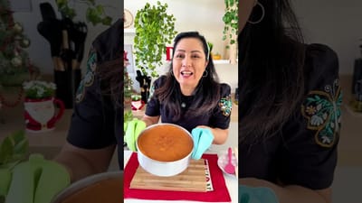 Pastel de Brigadeiro Blanco y Fresa en Lata