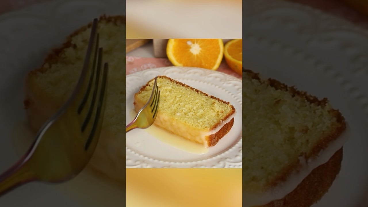 Bizcocho Casero de Naranja