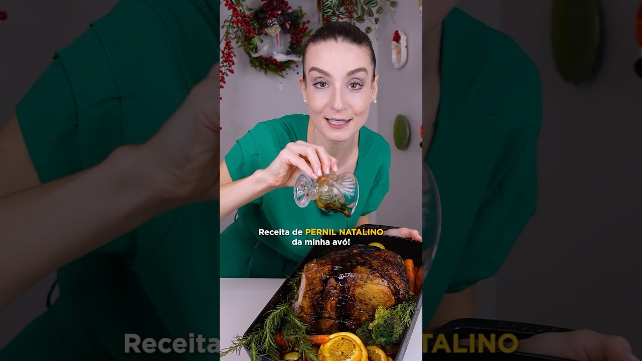 Pernil Natalino (Marinada e Forno)