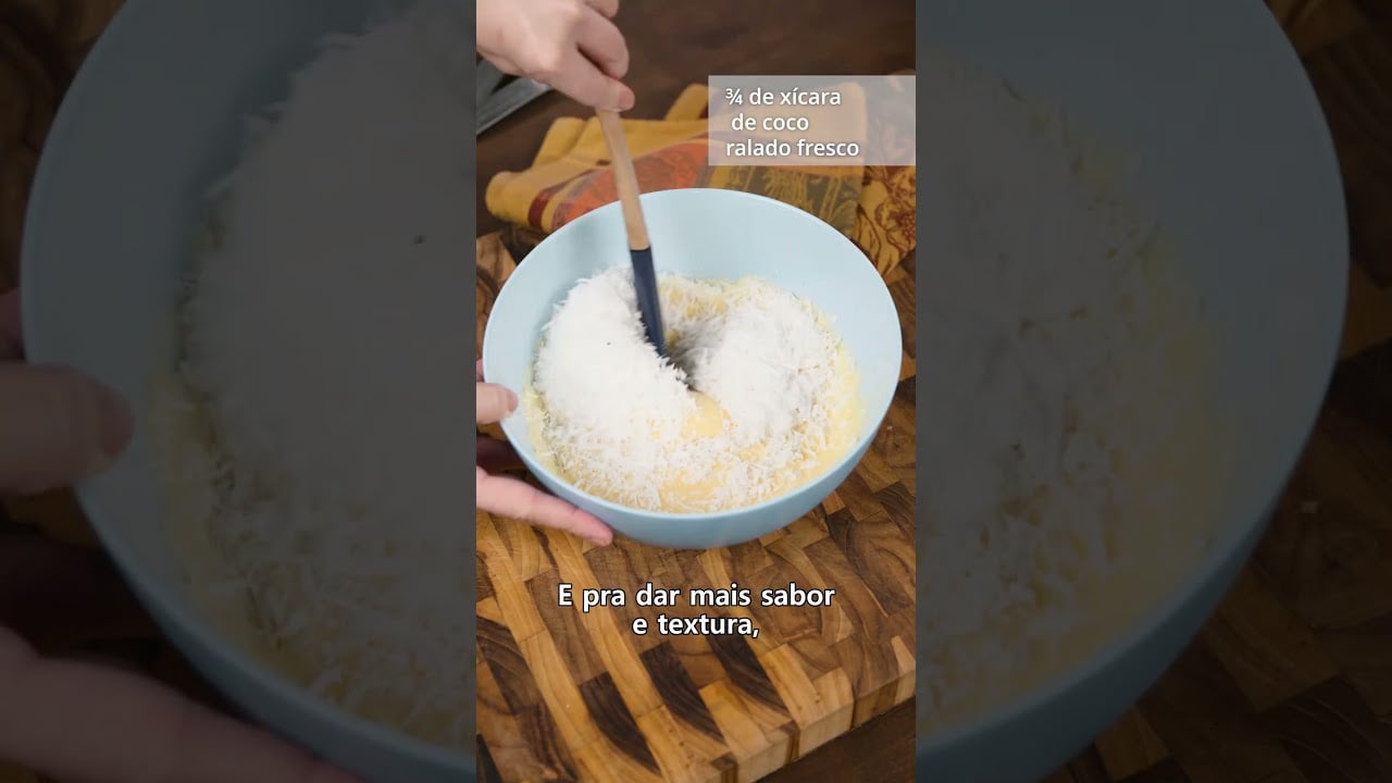Pastel de Yuca con Coco en Freidora de Aire