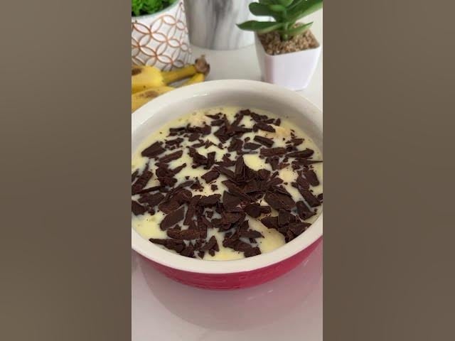 Tortinha de Banana Cremosa na Air Fryer