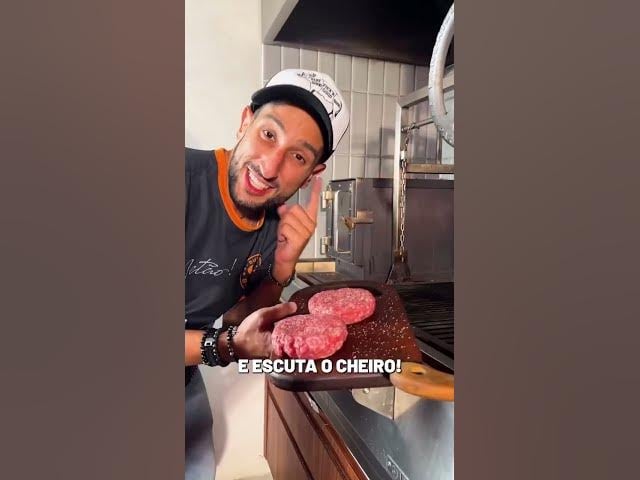 Maionese de Pesto e Hambúrguer Artesanal