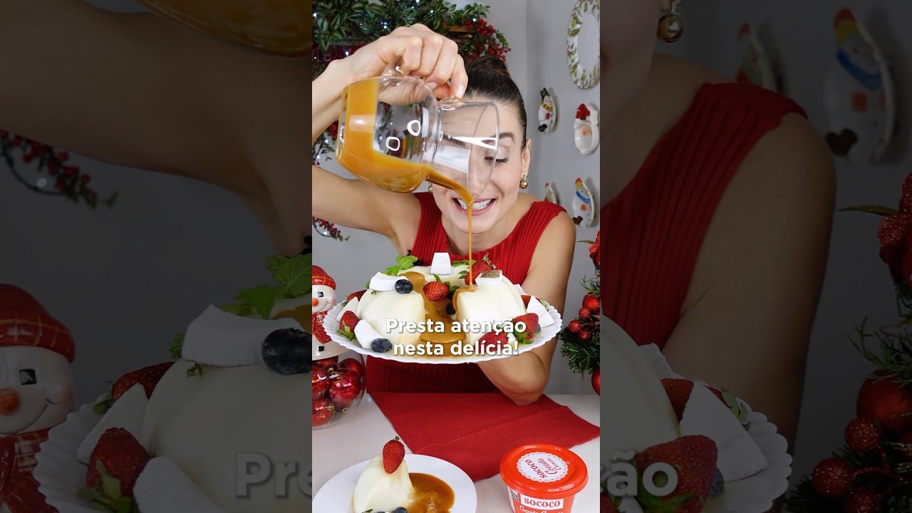 Manjar de Cocada com Caramelo Salgado