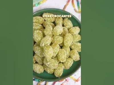 Uvas Crocantes para Festa