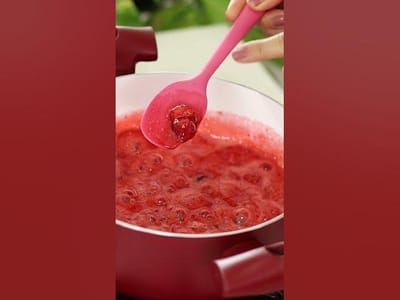 Recheio Geleia de Morangos