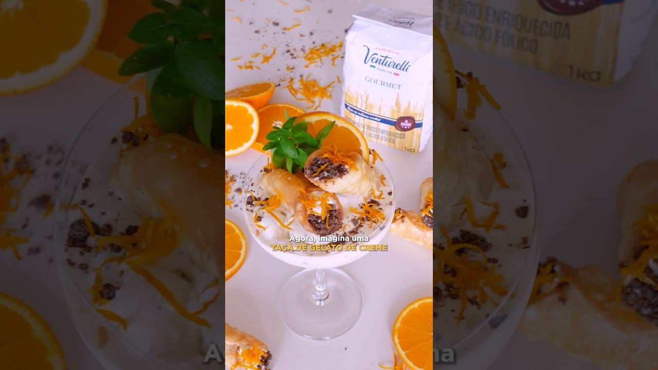 CANNOLI CASEIRO COM GELATO