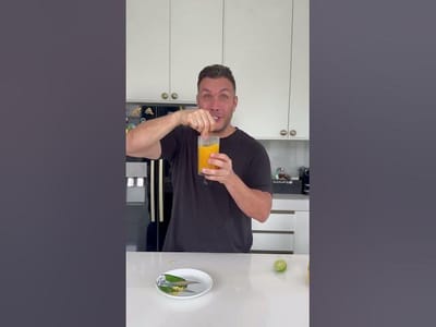 Bebida Detox de Limón, Cúrcuma y Jengibre para Bajar de Peso