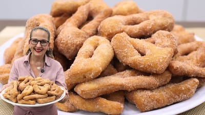 Orejas/Lazos Fritos Sencillos y Fáciles