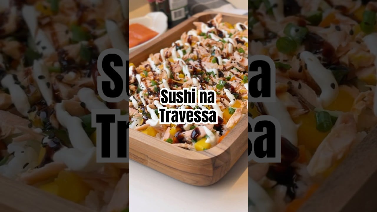 Layered Salmon Sushi Casserole