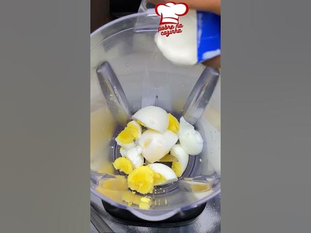 Mayonesa Verde Casera con Huevo Cocido