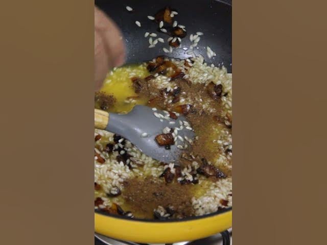 Risoto de Natal com Damasco e Tender