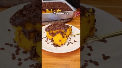 Pastel de Zanahoria con Cobertura de Chocolate