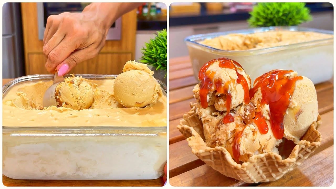Helado de Cajeta Relleno