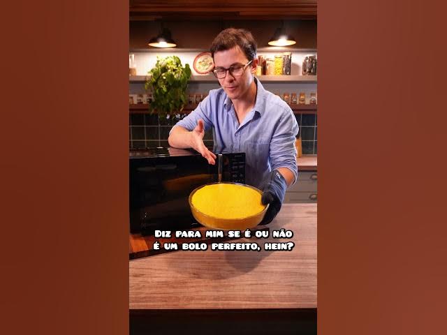 Bolo de Cenoura de Micro-ondas