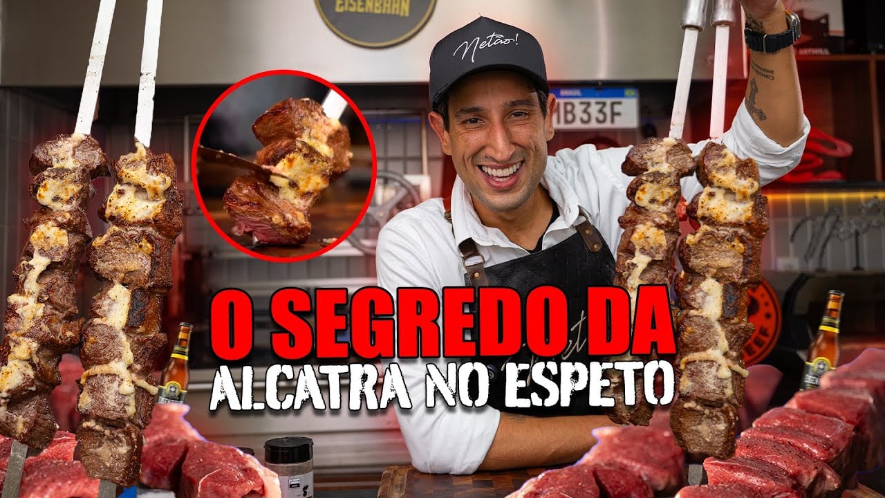 Churrasco de Sirloin con Crema de Ajo