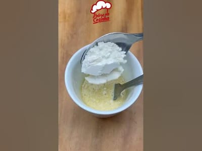 O cookies mais fácil do mundo feito em caneca