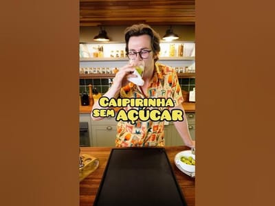 Caipiriña de Arándano Rojo Sin Azúcar