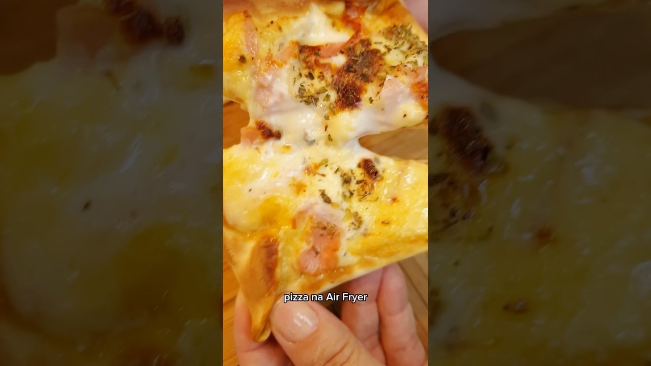 PIZZA EN FREIDORA DE AIRE