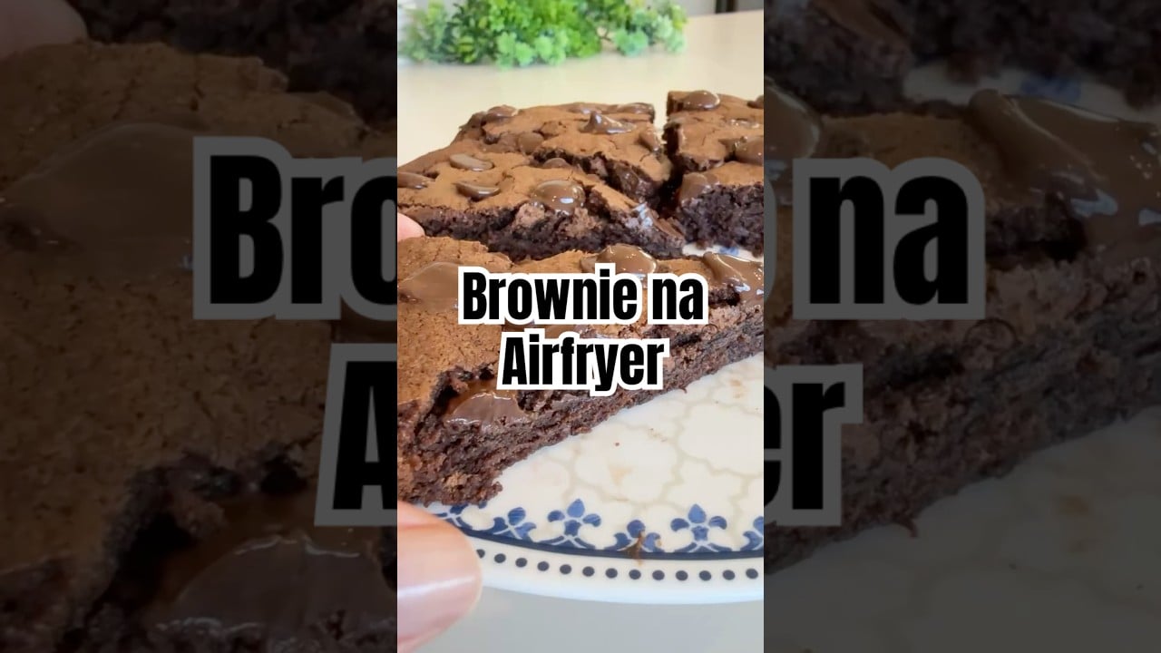 El Brownie más fácil y económico en Airfryer