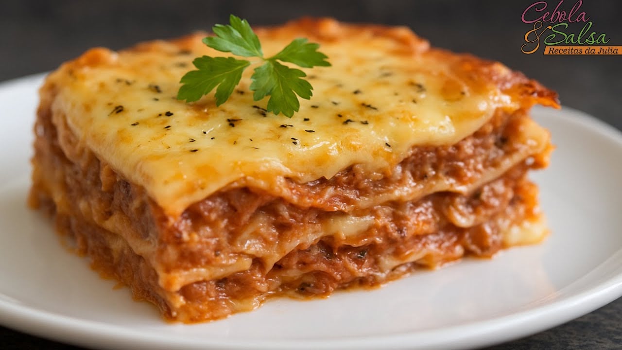 Lasanha de Fraldinha (Vazio) Deliciosa