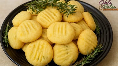 Galletitas de Queso Parmesano y Romero