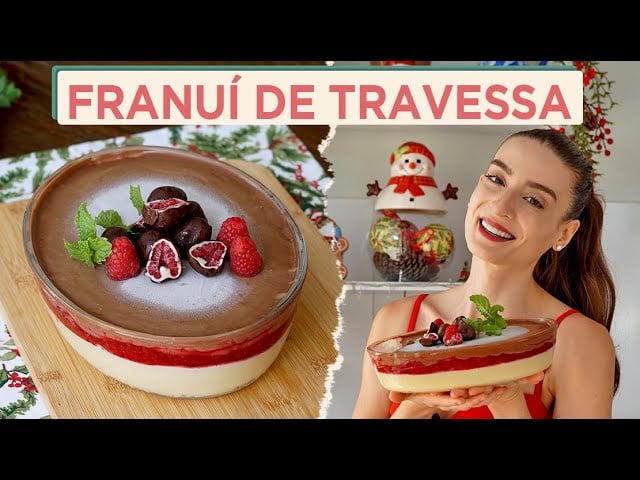 Franuí na Travessa: Sobremesa Gelada para o Natal