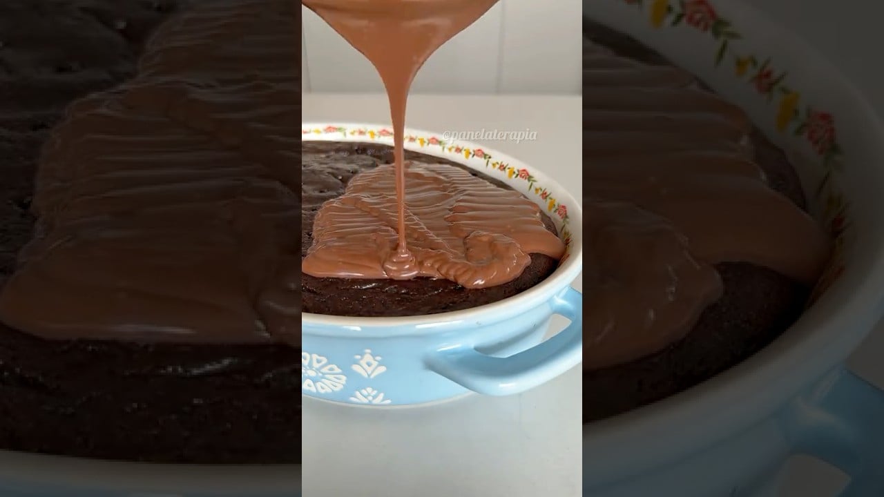 Bolo de Chocolate perfeito: Chocolatudo e molhadinho