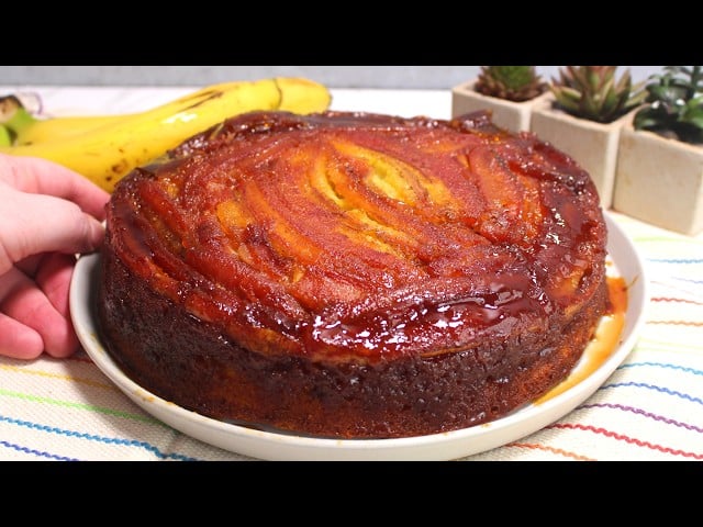 CASEIRINHO DE BANANA CARAMELIZADA