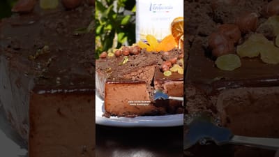 Torta Cremosa de Chocolate com Whisky