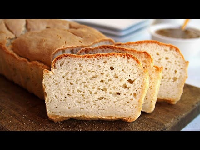 Pan de Arroz Sin Gluten, Vegano y Sin Harina