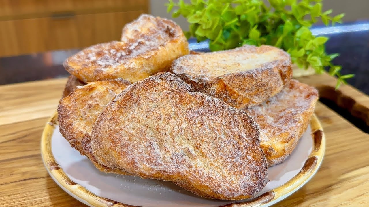 Rabanada sem Fritura