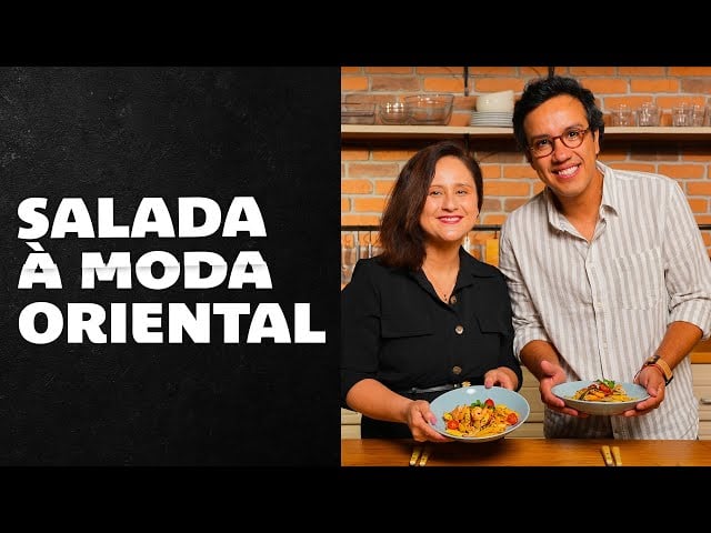 Ensalada de Pasta al Estilo Oriental (Improvisada por Mamá)