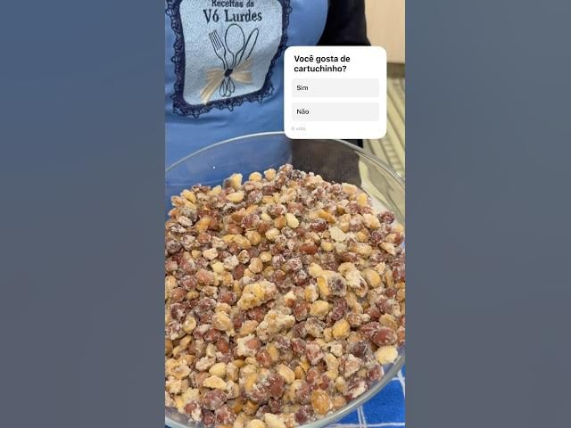 Conitos de Cacahuate Crujiente (Pé de Moleque Casero)