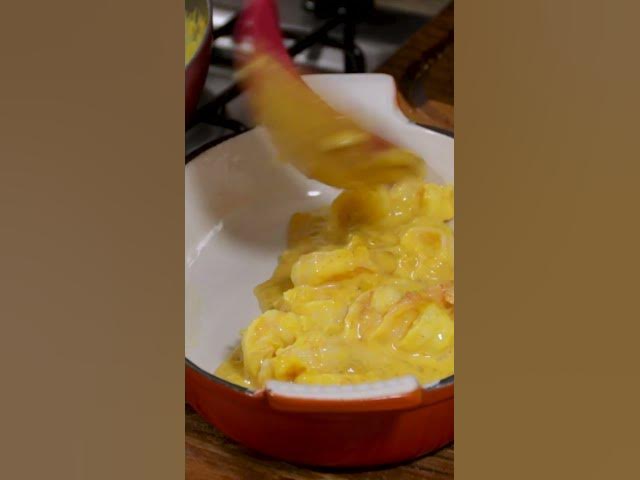 Camarón Cremoso con Queso Tipo Catupiry y un Ingrediente Secreto (Calabaza Kabocha)