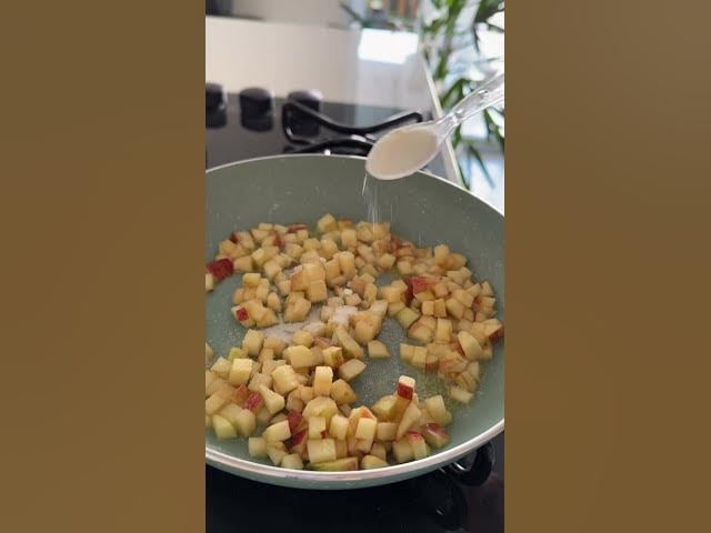 Tostadas de Manzana y Tostadas de Pasta de Huevo