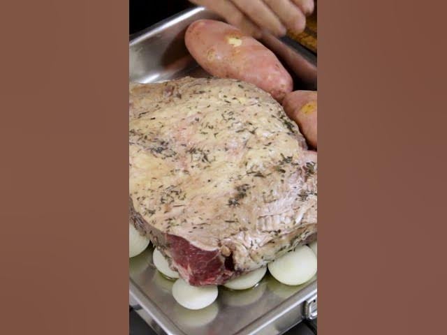 Paleta Bovina Macia no Forno com Batatas